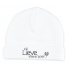 Babymutsje "he lieve kleine boef"