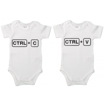 Rompertje tweeling "Crtl c + Ctrl v"