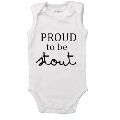Rompertje "Proud to be stout" Rompertje "Proud to be stout"