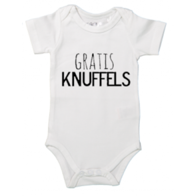 Rompertje "Gratis knuffels" Rompertje "Gratis knuffels"