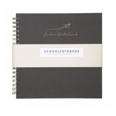 Schoolfotoboek - Linnen Grijs (NL) | House of Products Schoolfotoboek - Linnen Grijs (NL) | House of Products