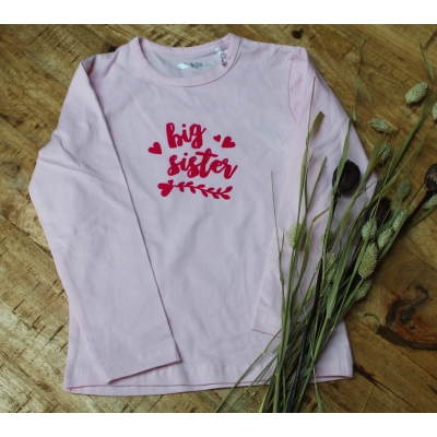 Shirt maat 104 "Big sister" Shirt maat 104 "Big sister"