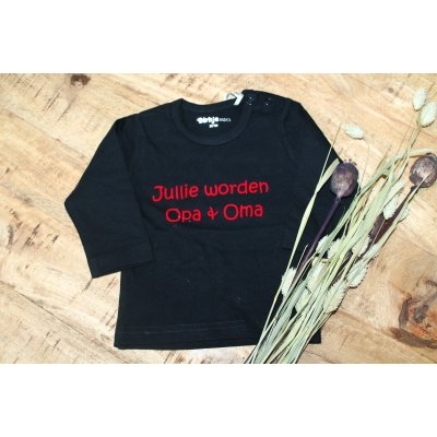 Shirt maat 56 "Jullie worden opa en oma" Shirt maat 56 "Jullie worden opa en oma"