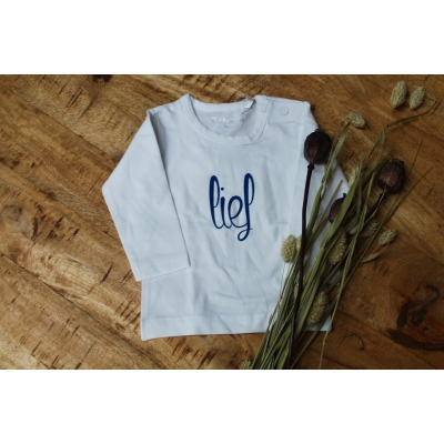 Shirt maat 56 "Lief" Shirt maat 56 "Lief"