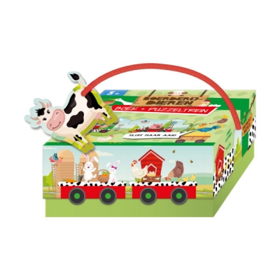 Puzzeltrein Boerderijdiere Puzzeltrein Boerderijdiere