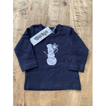 Shirt maat 56  "Let it snow"