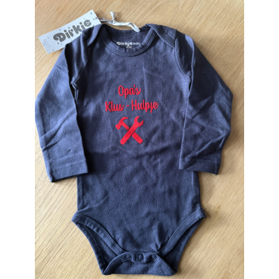 Romper maat 62/68 "Opa's klusmaatje