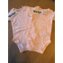 Romper tweeling maat 50/56 "Born together, Friends forever"