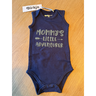 Romper maat 62/68 "Mommy;s little adventure"