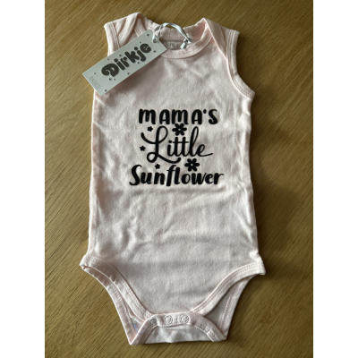 Romper maat 62/68 "Little sunflower" Romper maat 62/68 "Little sunflower"