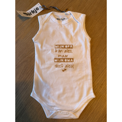 Romper maat 62/68 "Mijn opa kan alles Romper maat 62/68 "Mijn opa kan alles