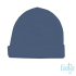Babymutsje donker blauw