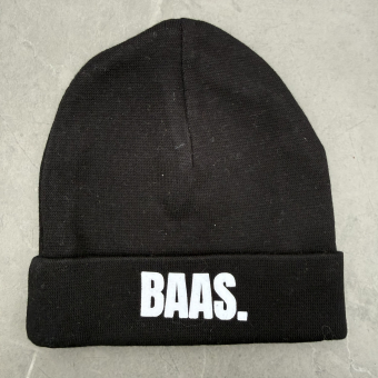Babymutsje "Baas"
