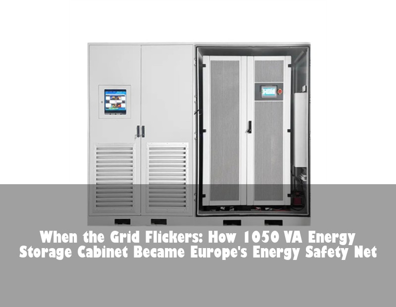 When the Grid Flickers: How 1050 VA Energy Storage Cabinet Became Europe's Energy Safety Net