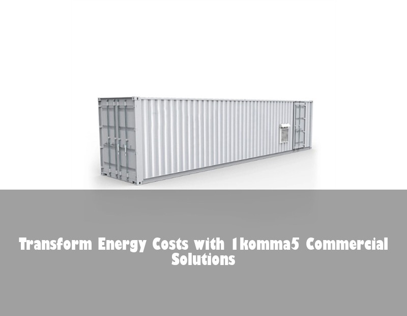 Transform Energy Costs with 1komma5 Commercial Solutions