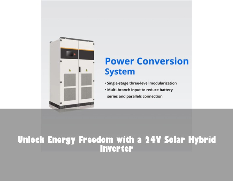 Unlock Energy Freedom with a 24V Solar Hybrid Inverter