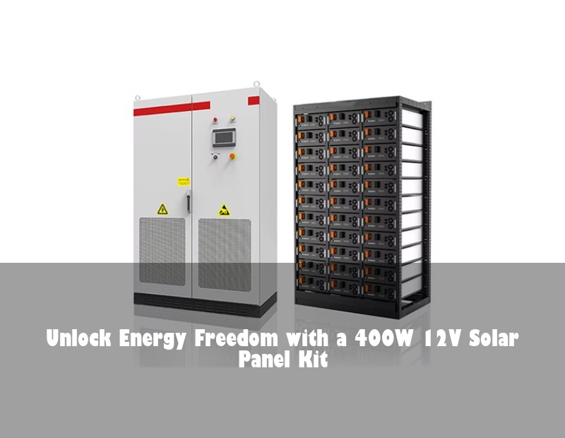 Unlock Energy Freedom with a 400W 12V Solar Panel Kit