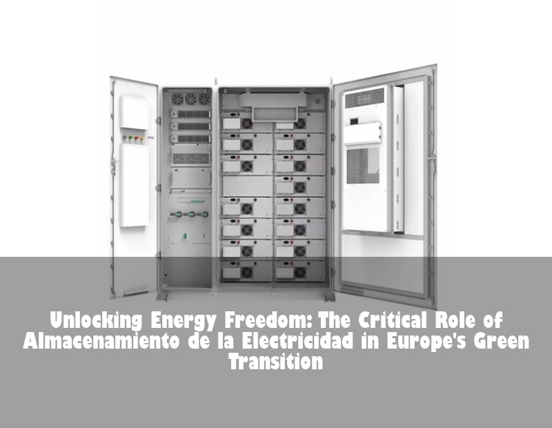 Unlocking Energy Freedom: The Critical Role of Almacenamiento de la Electricidad in Europe's Green Transition