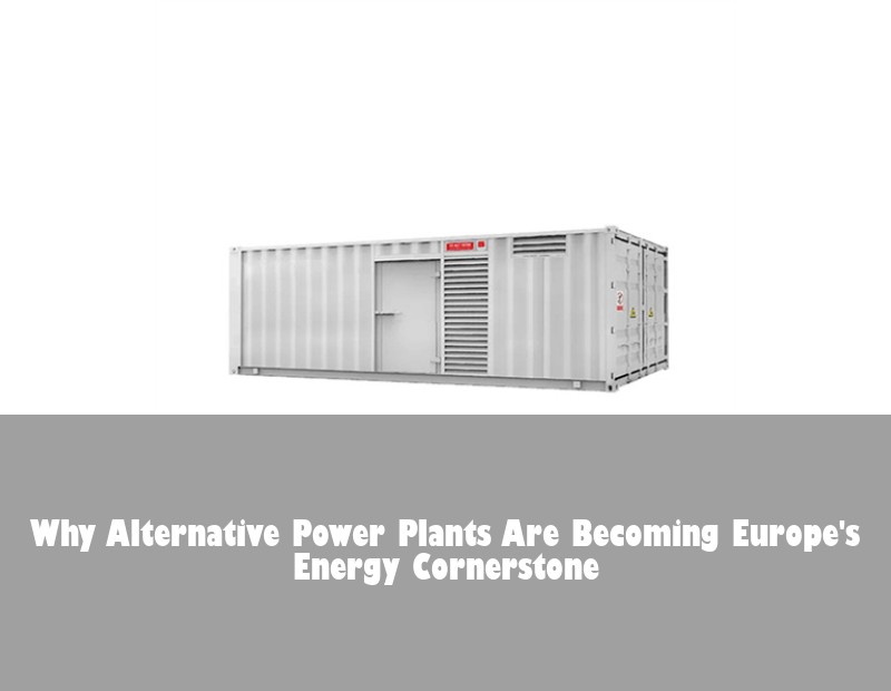 Why Alternative Power Plants Are Becoming Europe's Energy Cornerstone