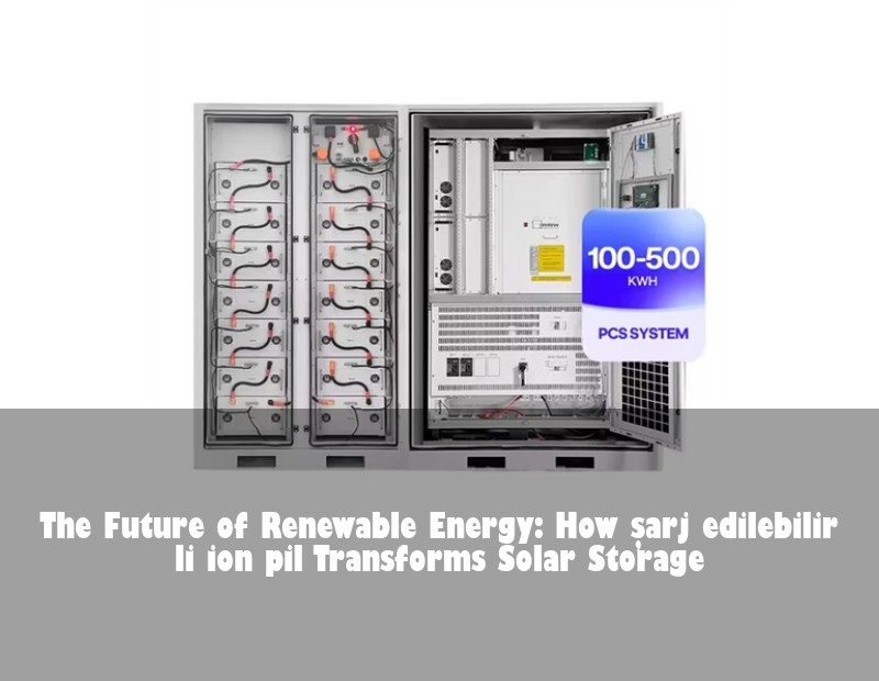 The Future of Renewable Energy: How şarj edilebilir li ion pil Transforms Solar Storage