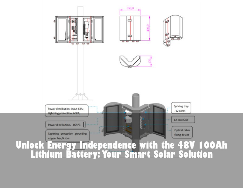 Unlock Energy Independence with the 48V 100Ah Lithium Battery: Your Smart Solar Solution