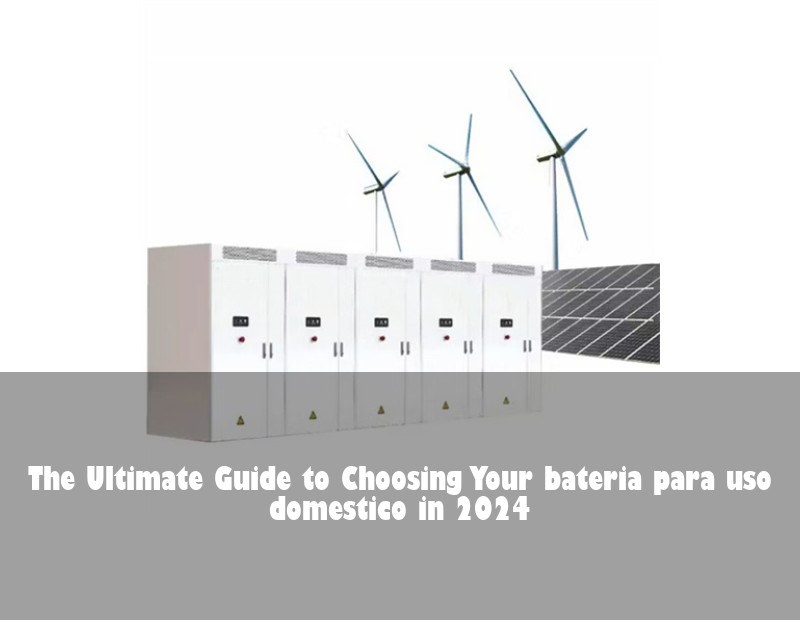 The Ultimate Guide to Choosing Your bateria para uso domestico in 2024