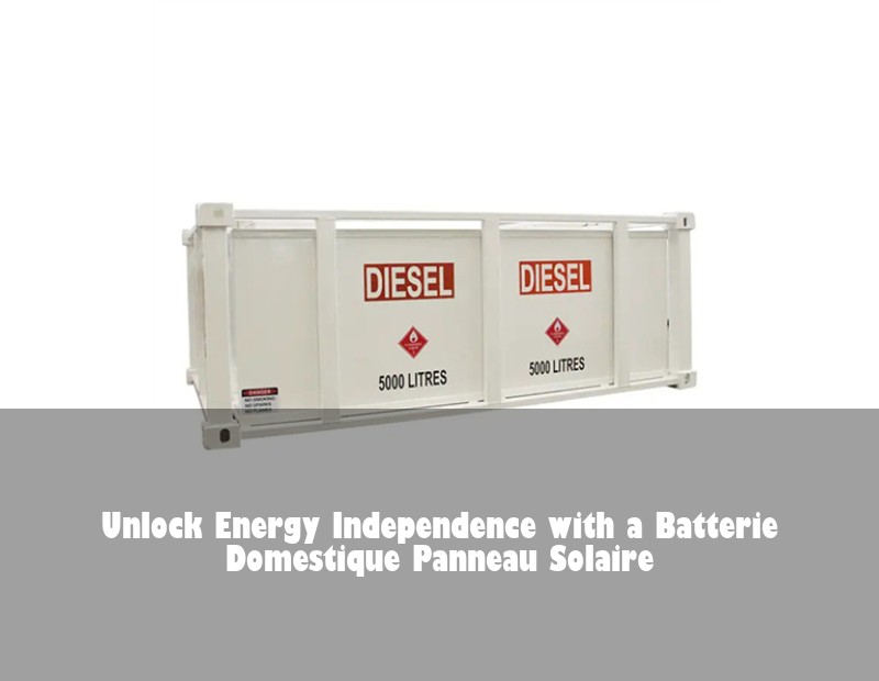 Unlock Energy Independence with a Batterie Domestique Panneau Solaire