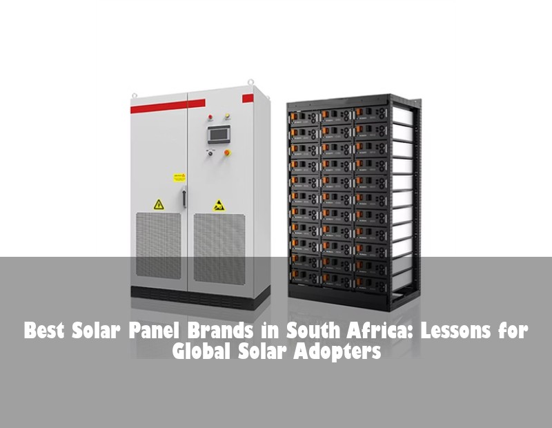 Best Solar Panel Brands in South Africa: Lessons for Global Solar Adopters