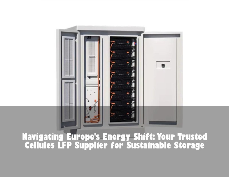Navigating Europe's Energy Shift: Your Trusted Cellules LFP Supplier for Sustainable Storage
