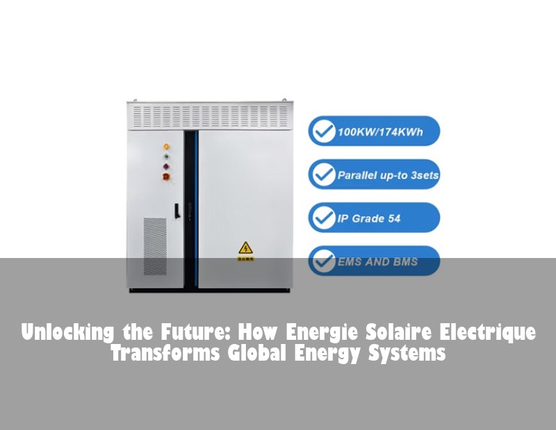 Unlocking the Future: How Energie Solaire Electrique Transforms Global Energy Systems