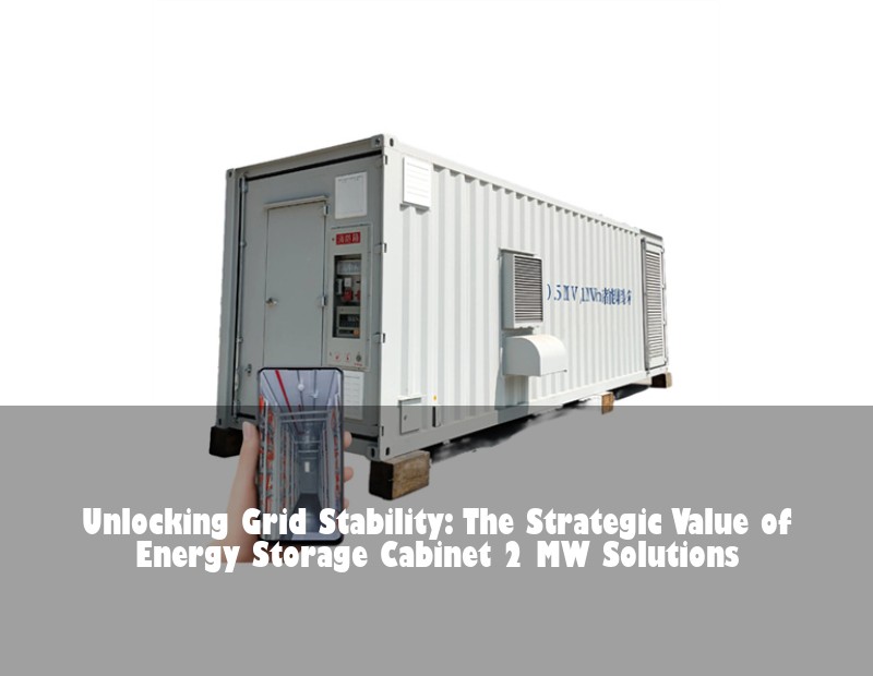 Unlocking Grid Stability: The Strategic Value of Energy Storage Cabinet 2 MW Solutions