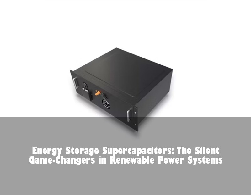 Energy Storage Supercapacitors: The Silent Game-Changers in Renewable Power Systems