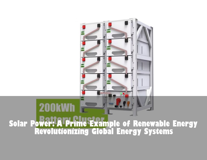 Solar Power: A Prime Example of Renewable Energy Revolutionizing Global Energy Systems