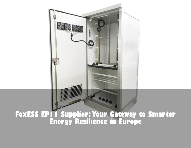 FoxESS EP11 Supplier: Your Gateway to Smarter Energy Resilience in Europe
