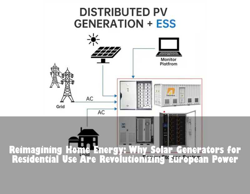 Reimagining Home Energy: Why Solar Generators for Residential Use Are Revolutionizing European Power