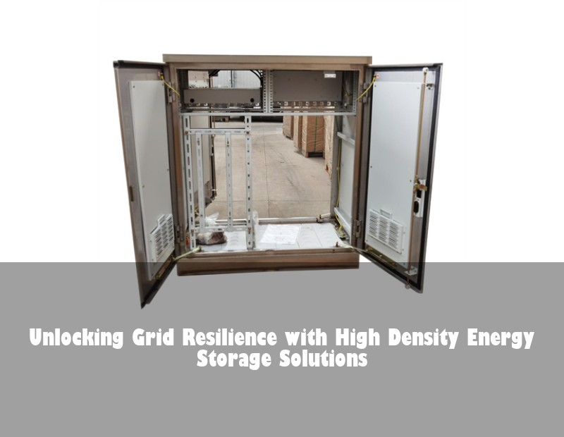 Unlocking Grid Resilience with High Density Energy Storage Solutions