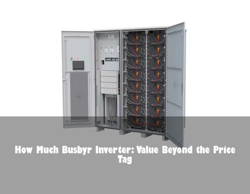 How Much Busbyr Inverter: Value Beyond the Price Tag