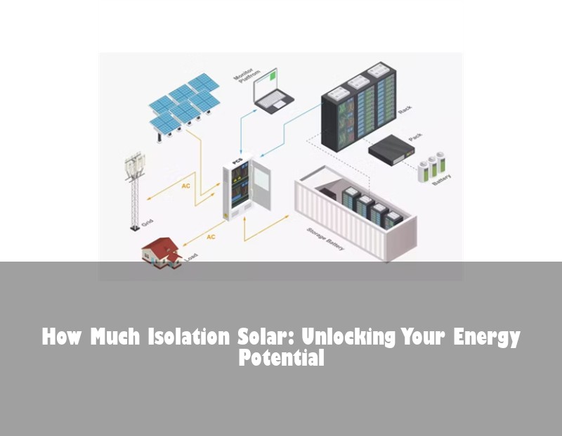 How Much Isolation Solar: Unlocking Your Energy Potential
