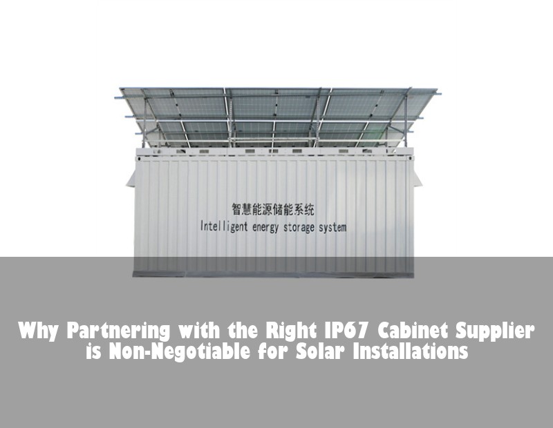 Why Partnering with the Right IP67 Cabinet Supplier is Non-Negotiable for Solar Installations