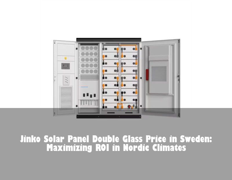 Jinko Solar Panel Double Glass Price in Sweden: Maximizing ROI in Nordic Climates