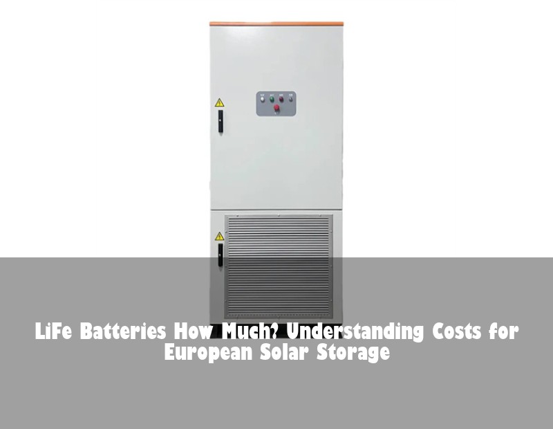 LiFe Batteries How Much? Understanding Costs for European Solar Storage