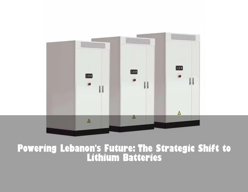 Powering Lebanon's Future: The Strategic Shift to Lithium Batteries