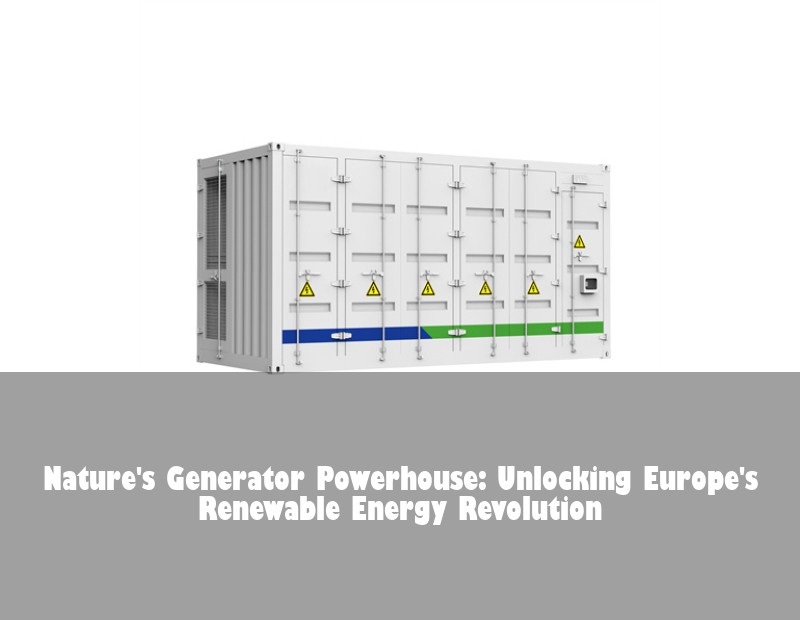 Nature's Generator Powerhouse: Unlocking Europe's Renewable Energy Revolution