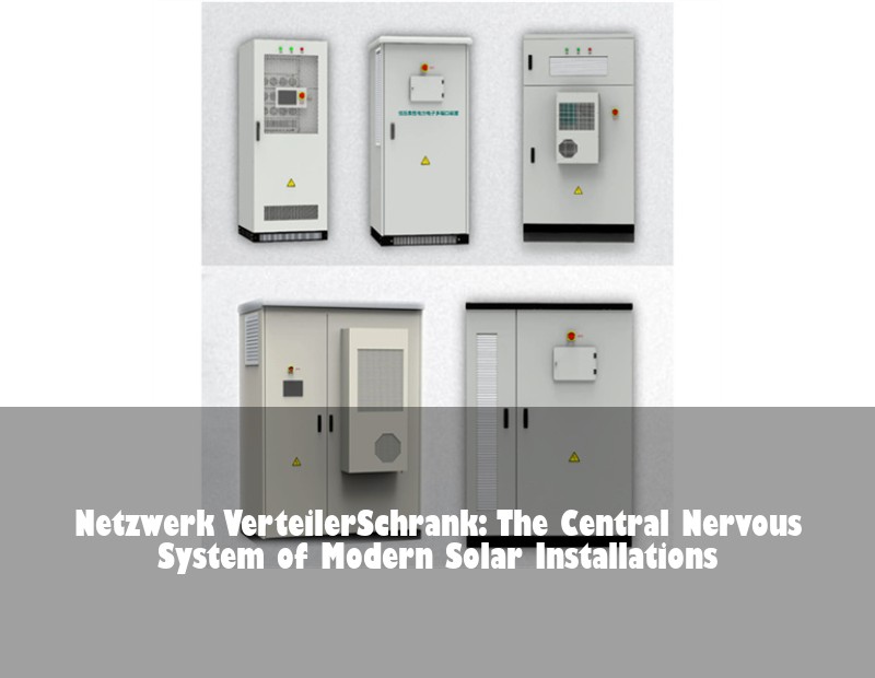 Netzwerk VerteilerSchrank: The Central Nervous System of Modern Solar Installations