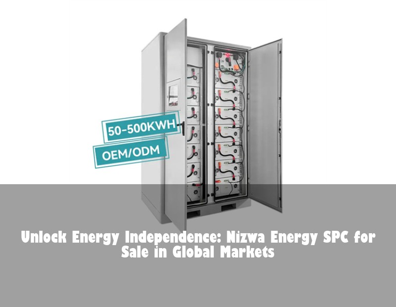 Unlock Energy Independence: Nizwa Energy SPC for Sale in Global Markets