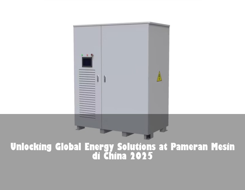 Unlocking Global Energy Solutions at Pameran Mesin di China 2025