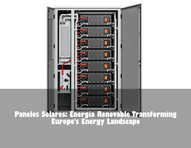 Paneles Solares: Energía Renovable Transforming Europe's Energy Landscape