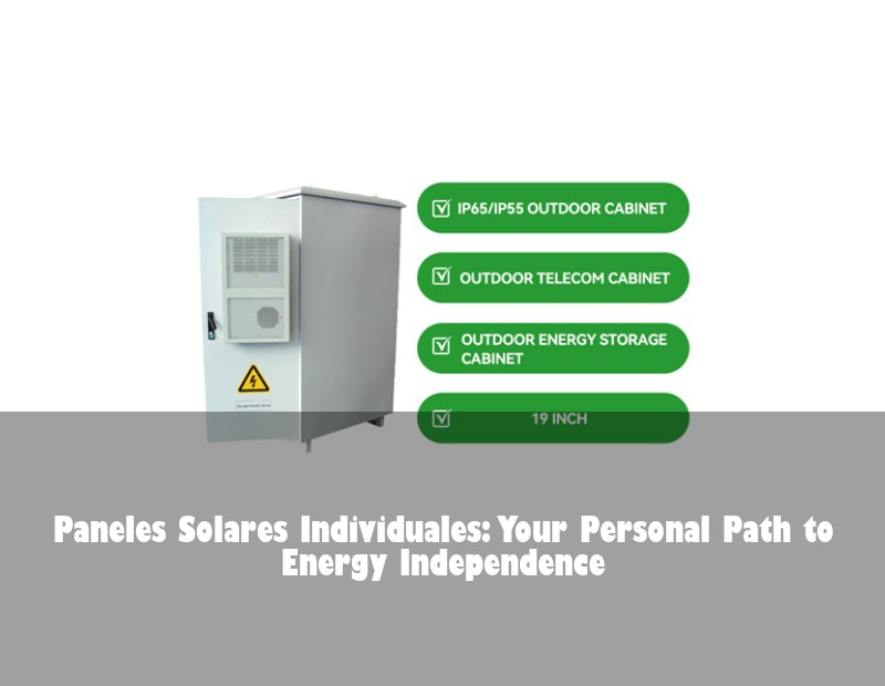 Paneles Solares Individuales: Your Personal Path to Energy Independence