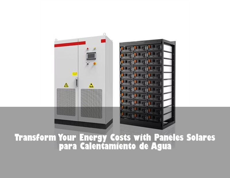 Transform Your Energy Costs with Paneles Solares para Calentamiento de Agua