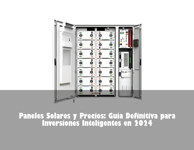 Paneles Solares y Precios: Guía Definitiva para Inversiones Inteligentes en 2024